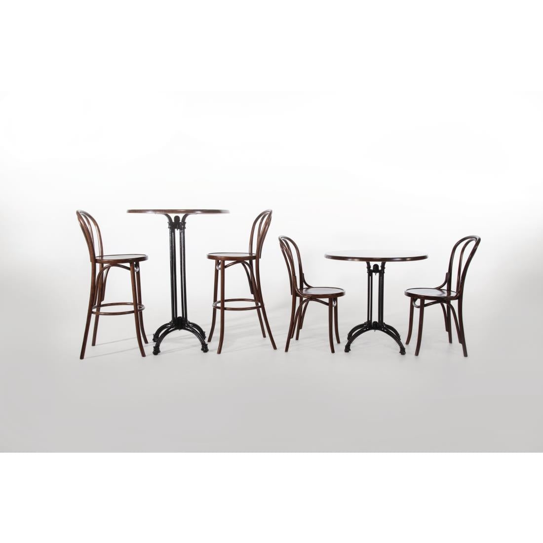 Fameg Bentwood Bistro High Stool - CW012 Bentwood Stools Fameg
