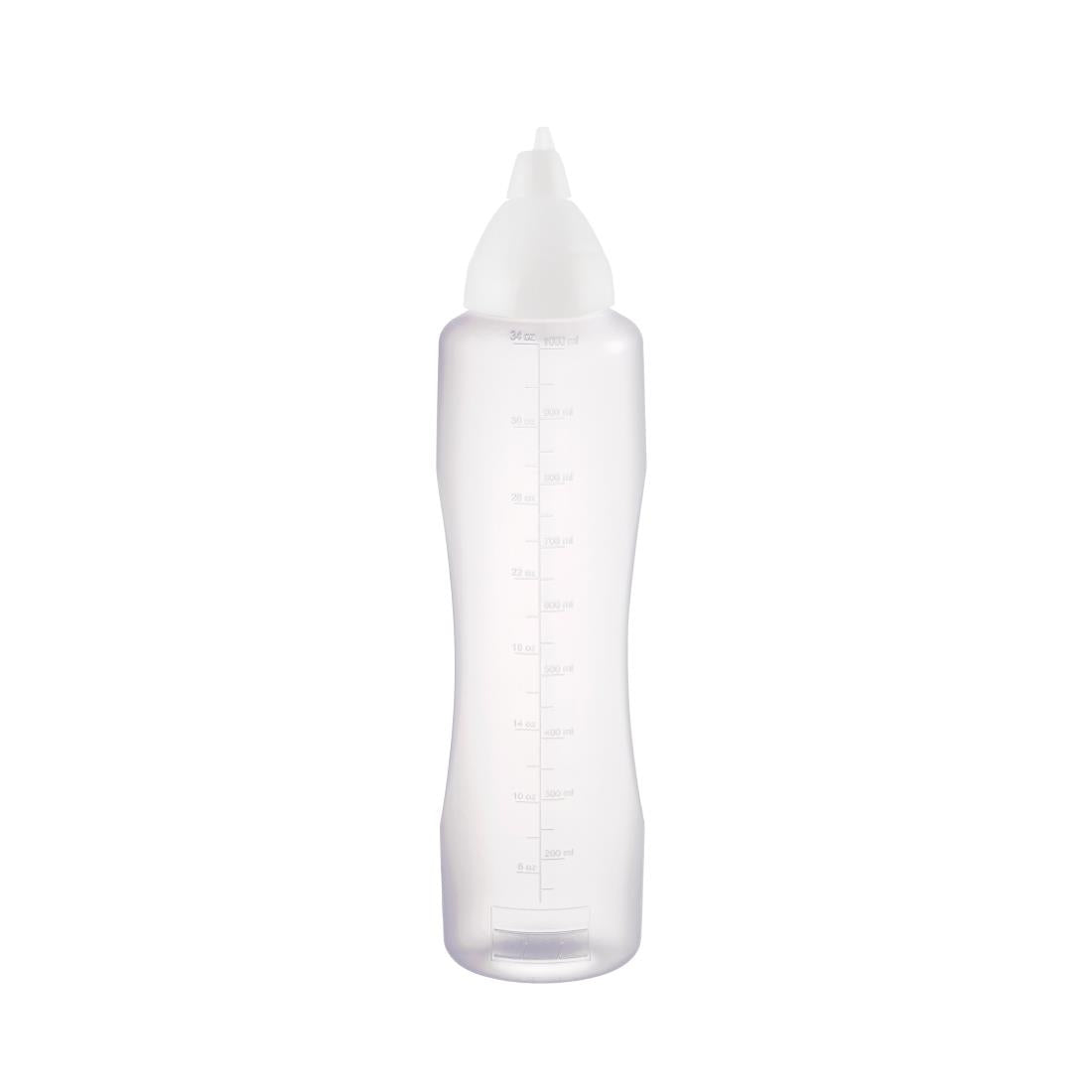 Araven Clear Non-drip Sauce Bottle 35oz - CW114 Araven