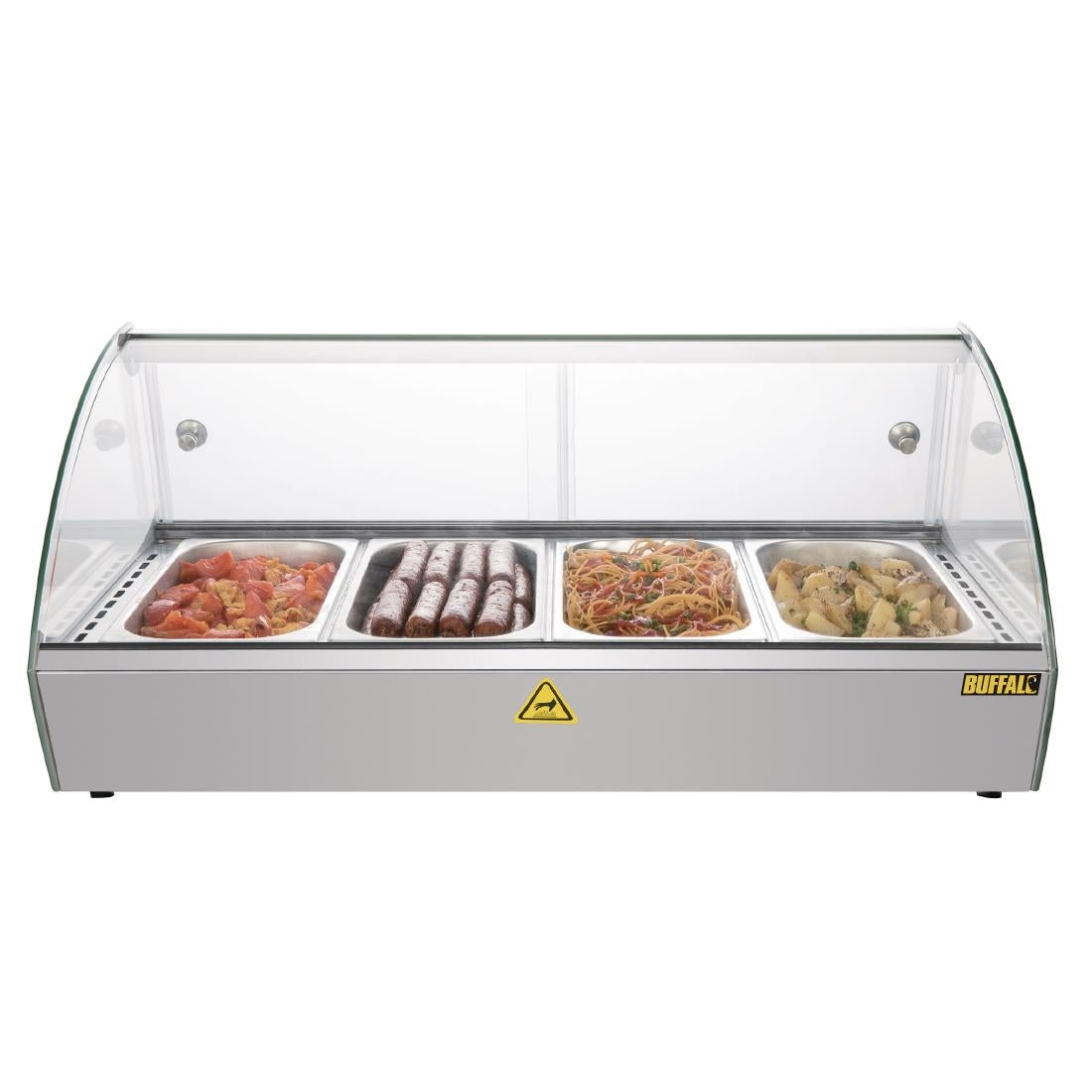 Buffalo Countertop Heated Food Display 800mm - CW147 Buffalo