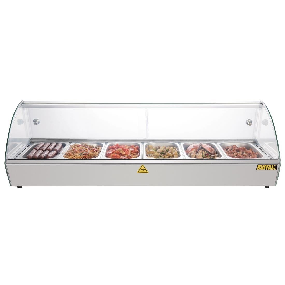 Buffalo Countertop Heated Food Display 1200mm - CW148 Buffalo