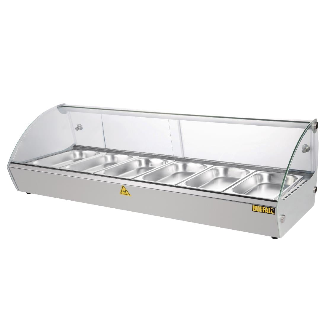 Buffalo Countertop Heated Food Display 1200mm - CW148 Buffalo