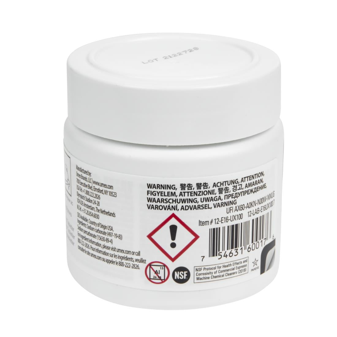 Urnex Cafiza E16 Espresso Machine Cleaner Tablets 1.2g (Pack of 100) - CW262 Urnex