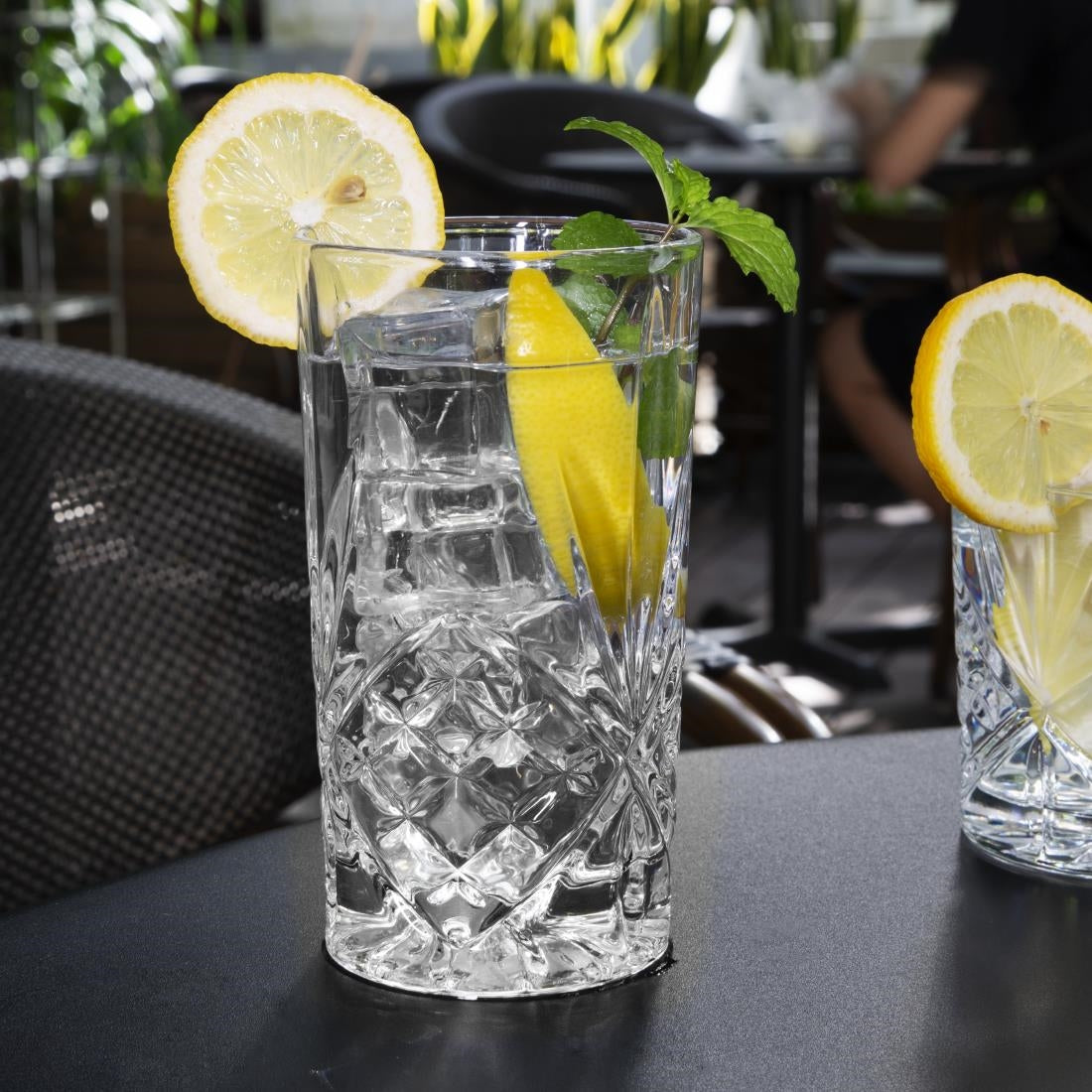 Olympia Old Duke Hiball Tumblers 350ml (Pack of 6) - CW392 Arcoroc Hi Balls and Tumblers Olympia