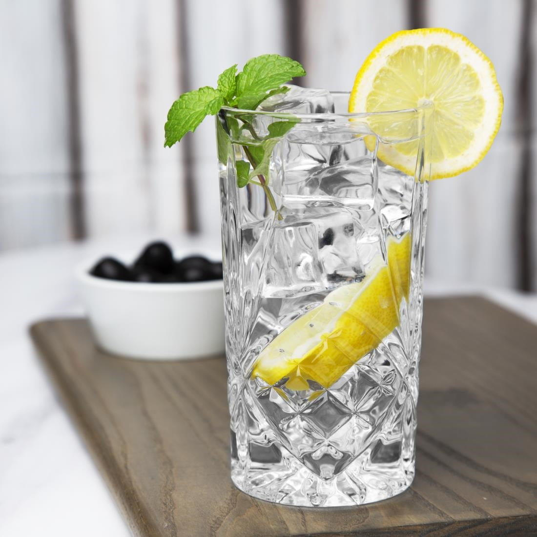 Olympia Old Duke Hiball Tumblers 350ml (Pack of 6) - CW392 Arcoroc Hi Balls and Tumblers Olympia