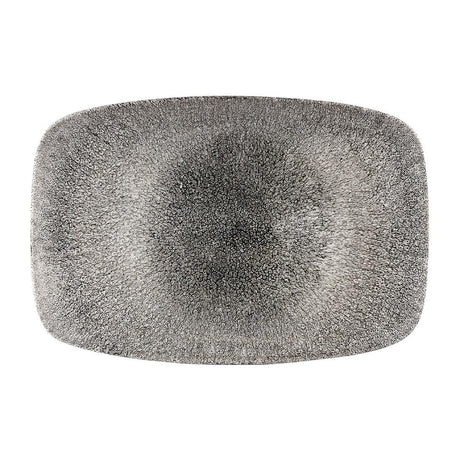 Churchill Studio Prints Raku Rectangular Plates Quartz Black 245 x 355mm (Pack of 6) - CW561 Plates Churchill