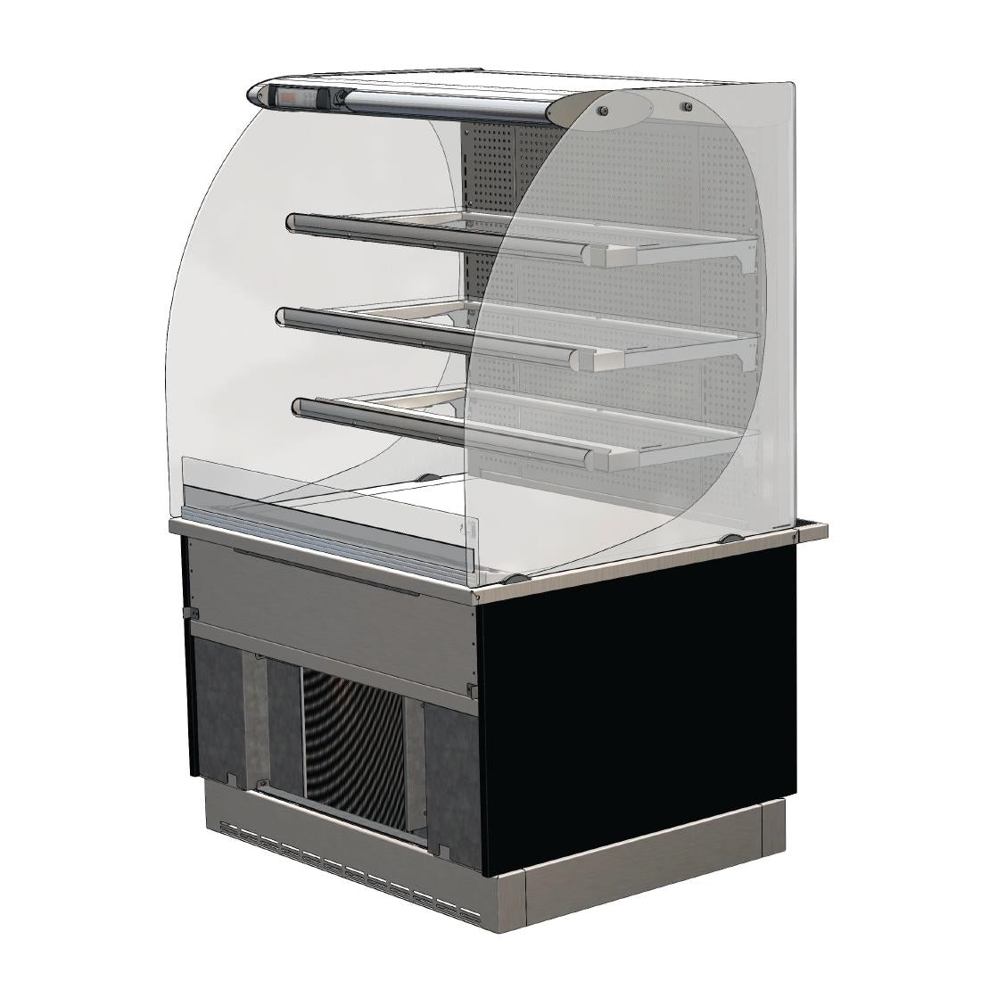 Designline Drop In Slimline Multideck Self Service 600mm - CW659 Refrigerated Merchandisers Designline