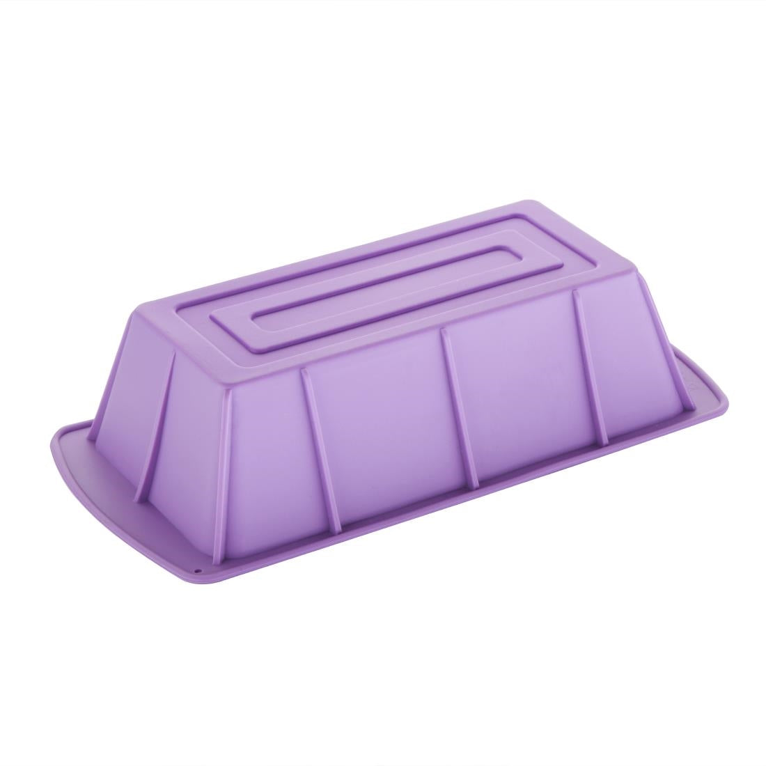 Hygiplas Flexible Silicone Purple Loaf Pan - CX048 Hygiplas