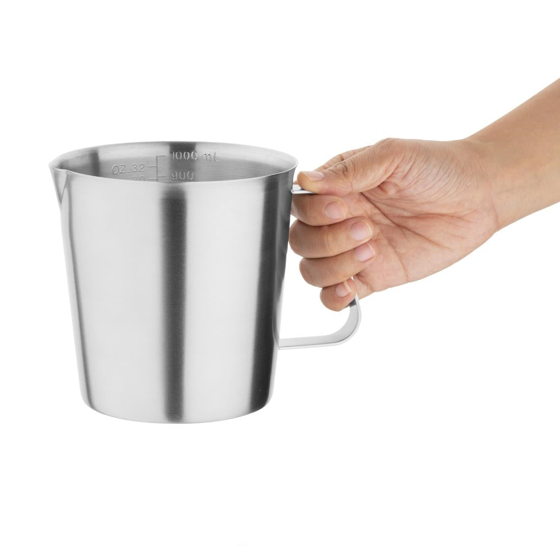 Vogue Stainless Steel Measuring Jug 1ltr - CX058 Vogue