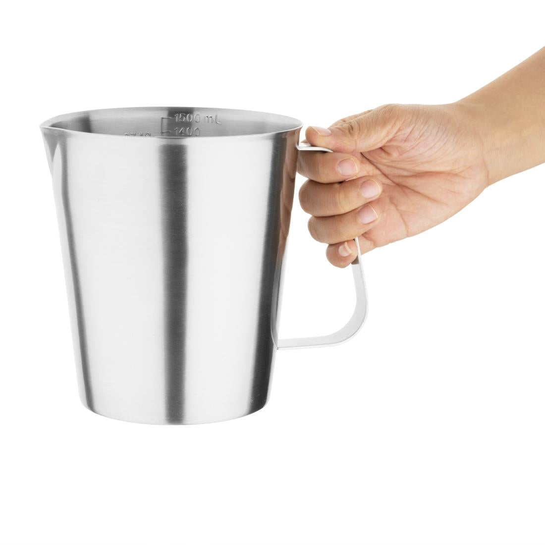 Vogue Stainless Steel Measuring Jug 1.5ltr - CX059 Vogue