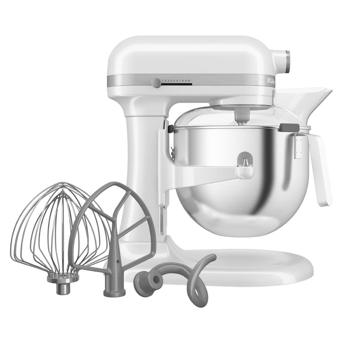 KitchenAid Heavy Duty Bowl-Lift Stand Mixer 6.6Ltr White 5KSM70JPXBWH - CX079 Kitchenaid