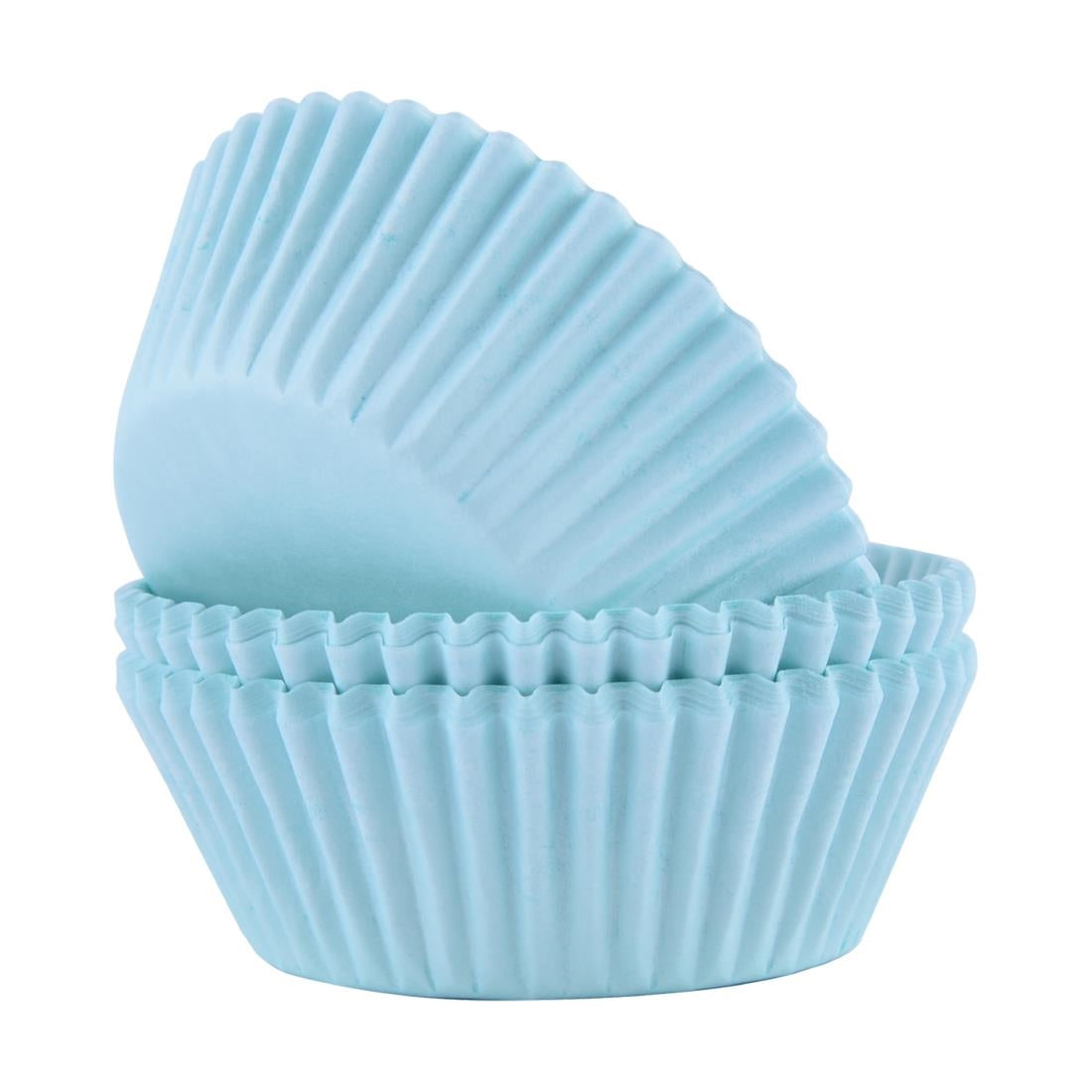 PME Block Colour Cupcake Cases Mint Green, Pack of 60 - CX140 PME