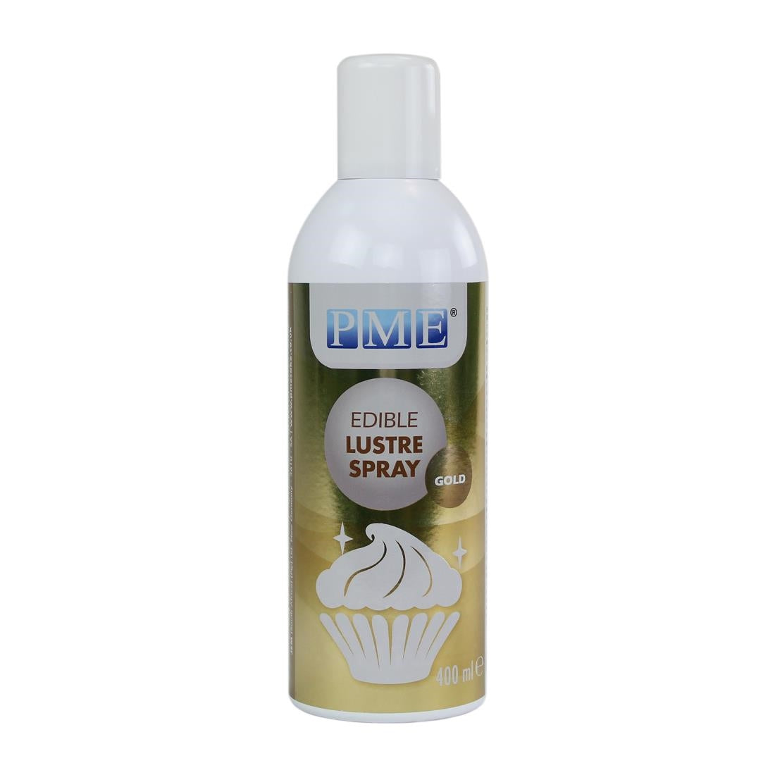 PME Edible Lustre Spray Gold 400ml - CX145 PME