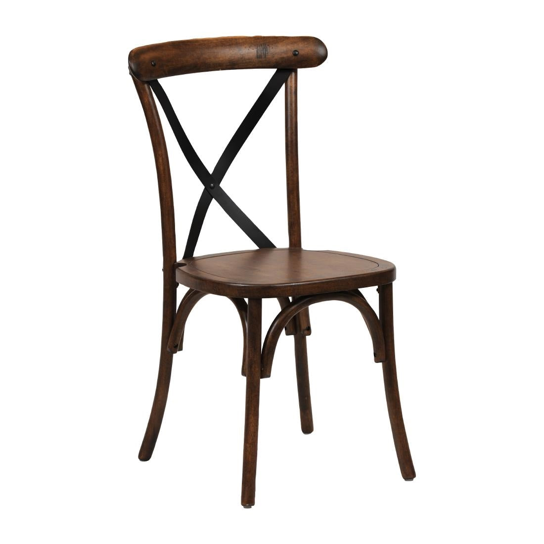 Bristol Dining Chair Vintage (Pack of 2) - CX440 Wooden Dining Chairs Everyday