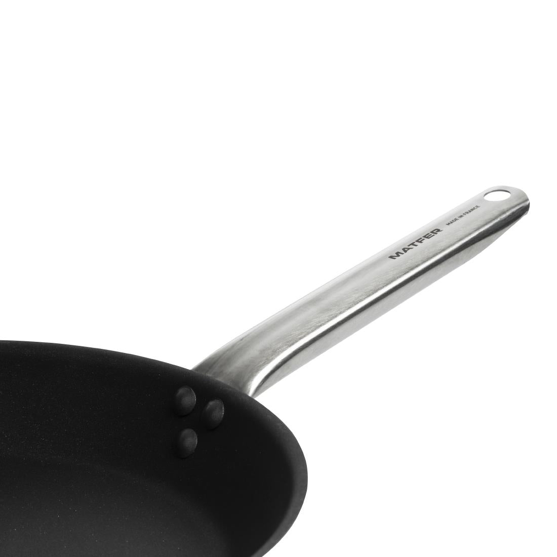 Matfer Bourgeat Tradition Stainless Steel Pro Non-Stick Frying Pan 24cm - CX539 Matfer Bourgeat