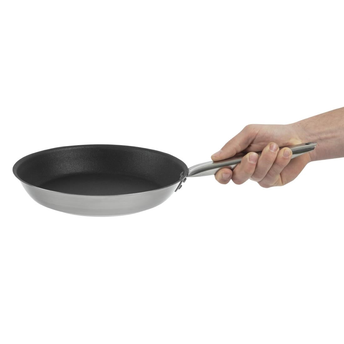 Matfer Bourgeat Tradition Stainless Steel Pro Non-Stick Frying Pan 24cm - CX539 Matfer Bourgeat