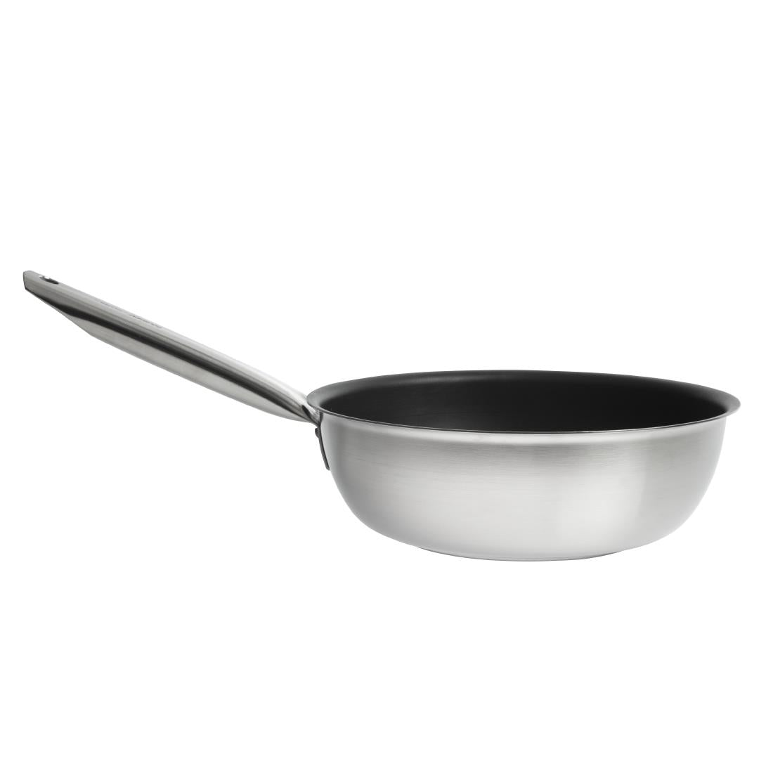 Matfer Bourgeat Tradition Stainless Steel Pro Non-Stick Sauté Pan 28cm - CX543 Matfer Bourgeat