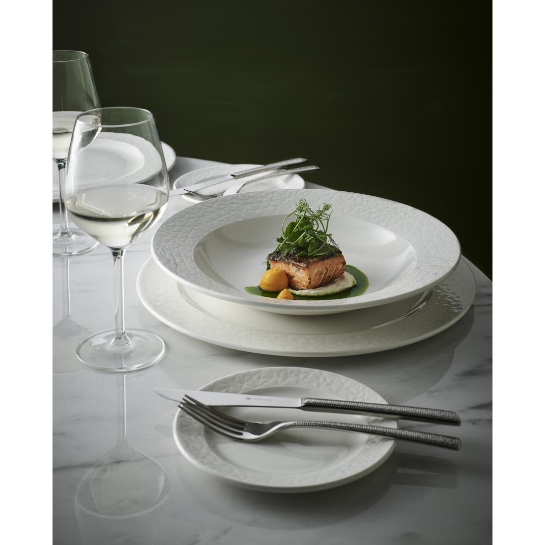 Churchill Alchemy Abstract Plates 254mm (Pack of 12) - CX605 Plates Churchill