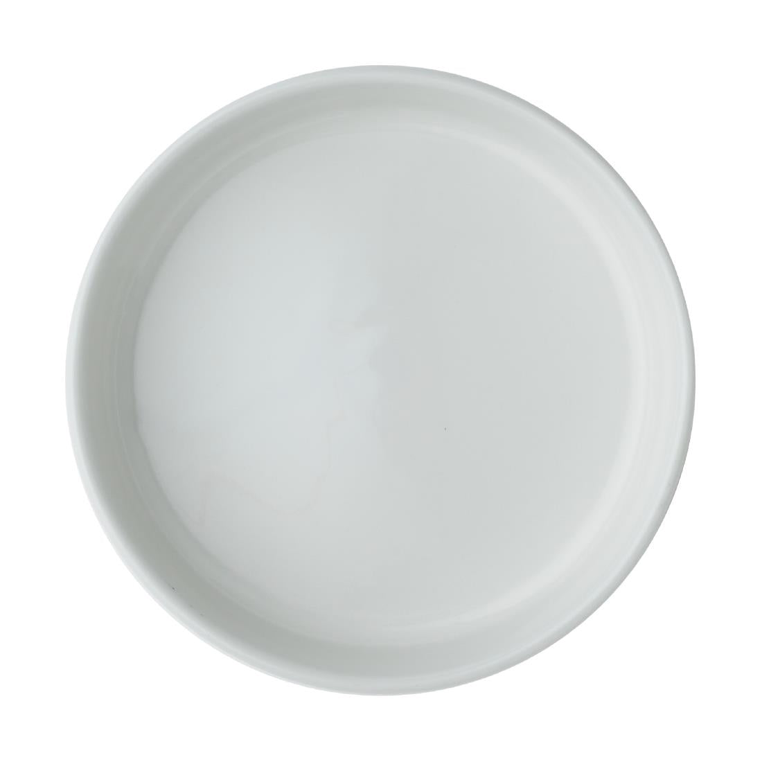 Churchill Super Vitrified Nourish Straight Sided Dish White 6oz (Pack of 12) - CX632 Churchill Super Vitrified Churchill