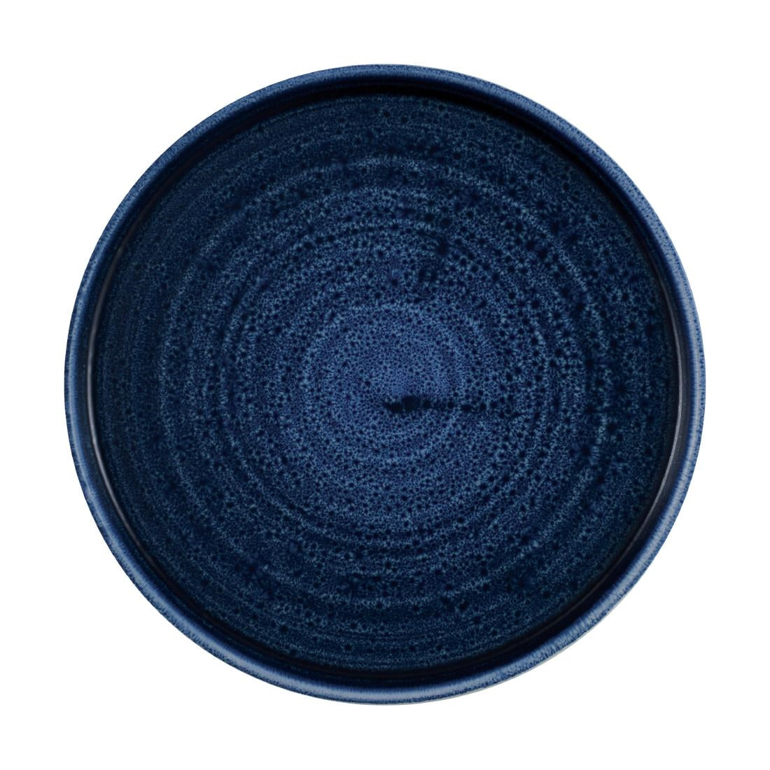 Churchill Stonecast Plume Walled Plates Ultramarine 220mm (Pack of 6) - CX640 Plates Churchill