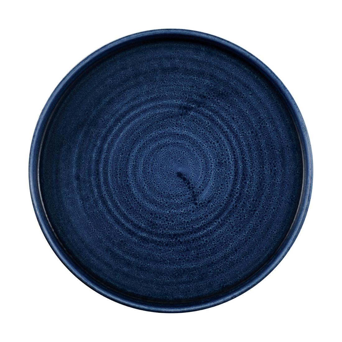 Churchill Stonecast Plume Walled Plates Ultramarine 260mm (Pack of 6) - CX641 Plates Churchill