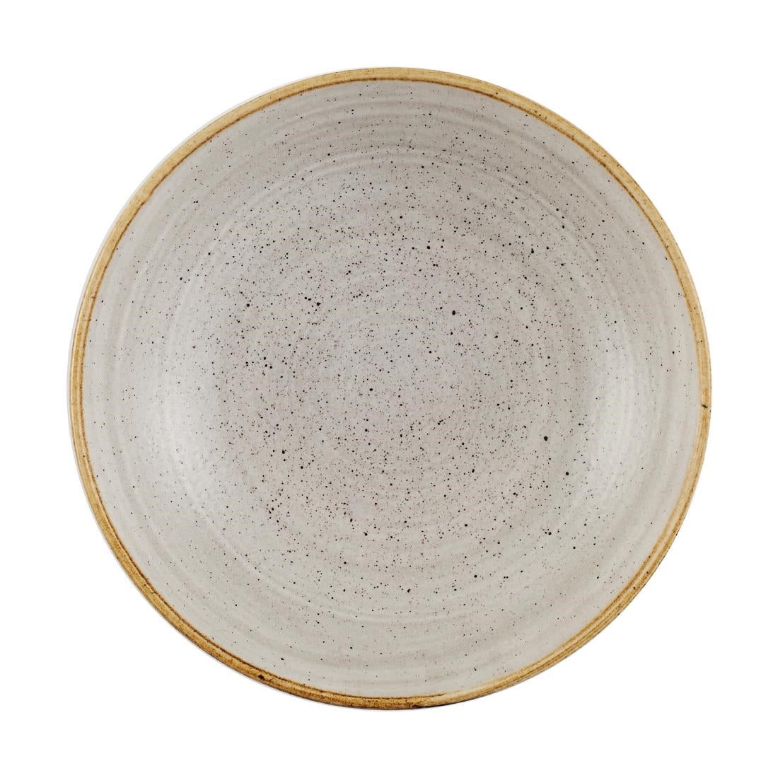 Churchill Stonecast Raw Coupe Bowls Grey 184mm (Pack of 12) - CX650 Bowls Churchill