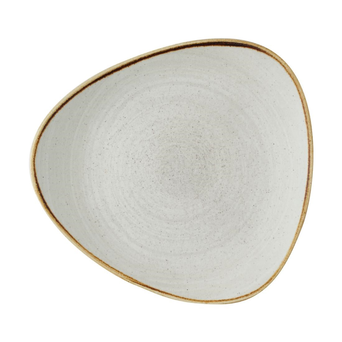 Churchill Stonecast Raw Lotus Plates Grey 254mm (Pack of 12) - CX654 Plates Churchill