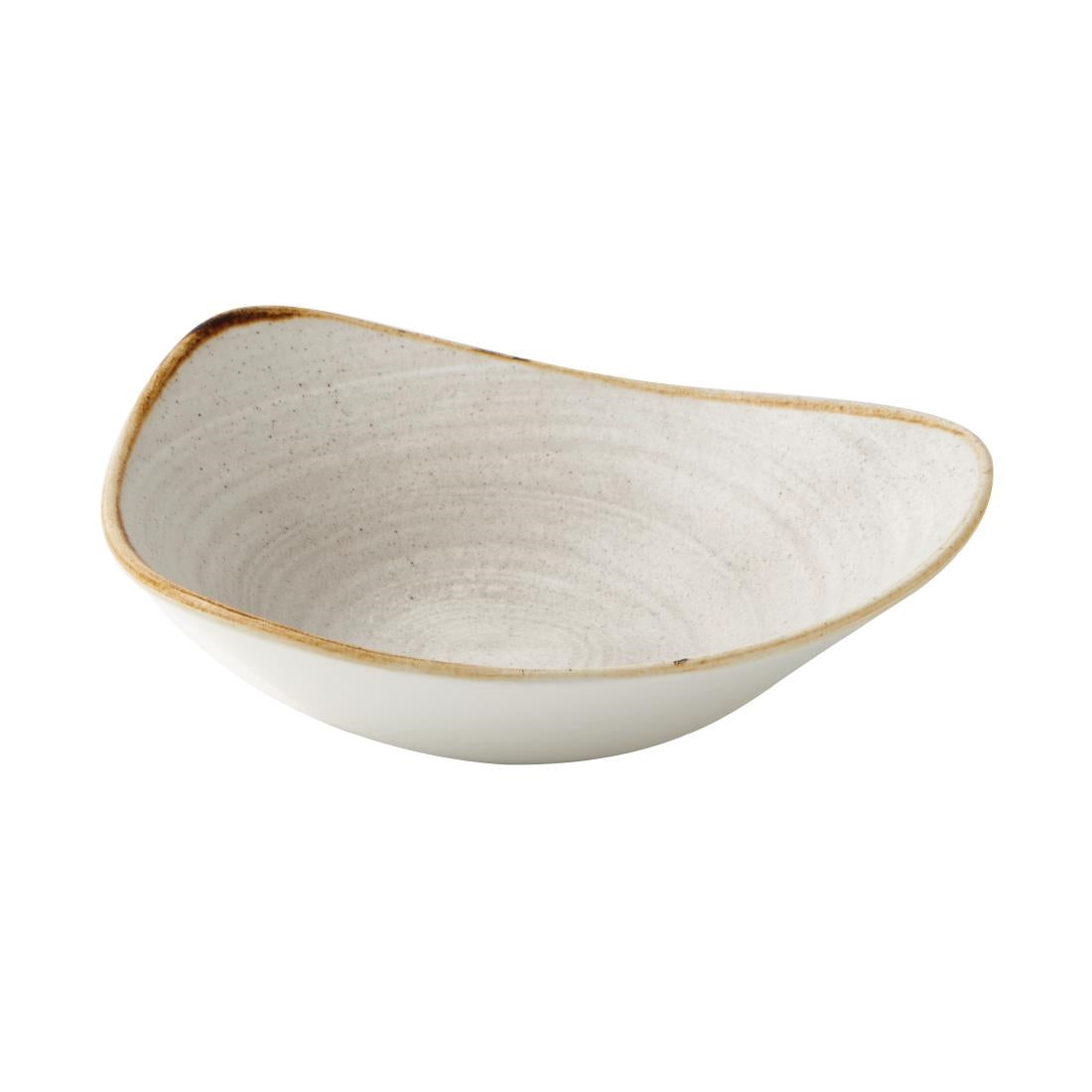 Churchill Stonecast Raw Lotus Bowls Grey 178mm (Pack of 12) - CX656 Bowls Churchill