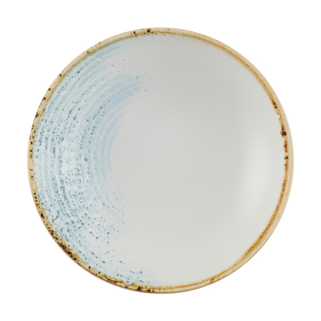 Churchill Homespun Accents Aquamarine Coupe Bowls 184mm (Pack of 12) - CX670 Bowls Churchill