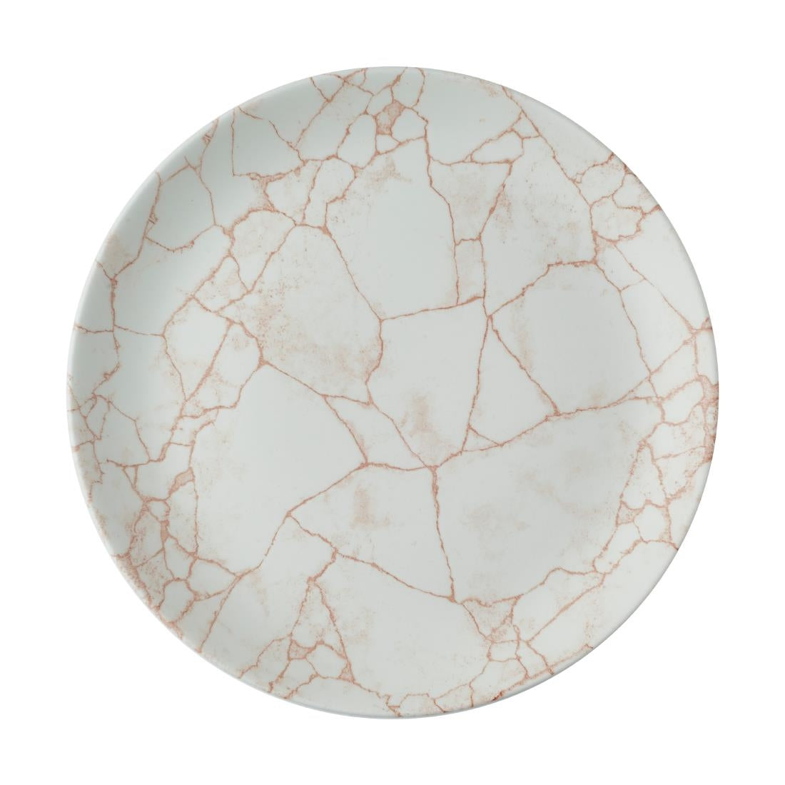 Churchill Studio Prints Kintsugi Evolve Coupe Plates Coral 285mm (Pack of 12) - CX679 Plates Churchill