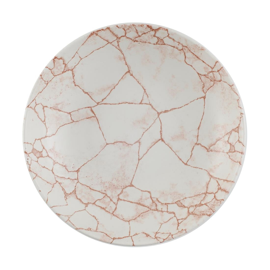 Churchill Studio Prints Kintsugi Evolve Coupe Bowls Coral 248mm (Pack of 12) - CX681 Bowls Churchill