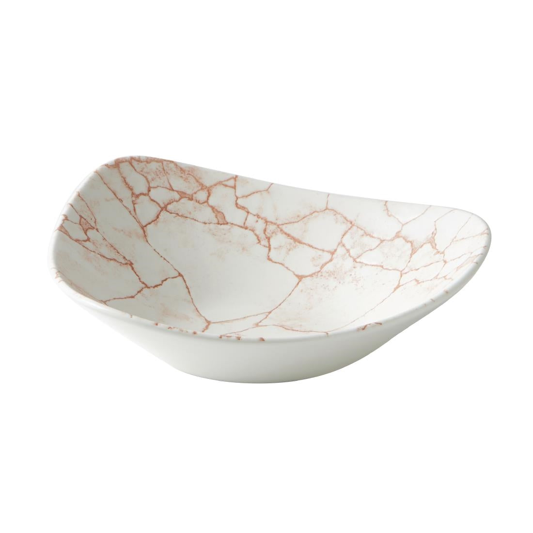 Churchill Studio Prints Kintsugi Lotus Bowls Coral 178mm (Pack of 12) - CX686 Bowls Churchill