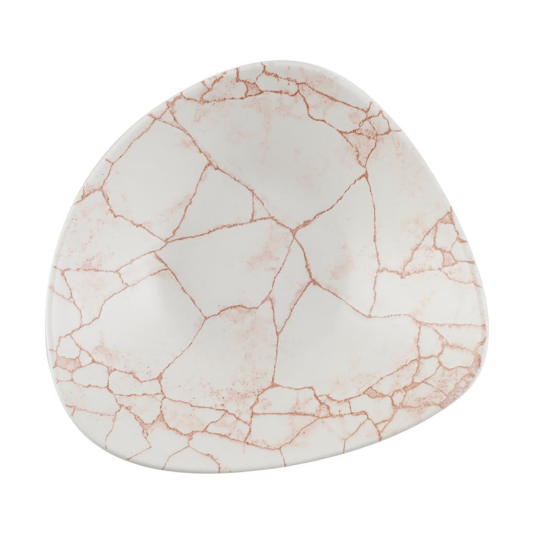 Churchill Studio Prints Kintsugi Lotus Bowls Coral 228mm (Pack of 12) - CX687 Bowls Churchill