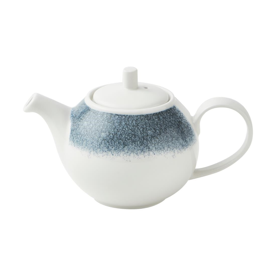 Churchill Raku Beverage Pots Blue 15oz (Pack of 4) - CX699 Churchill Super Vitrified Churchill