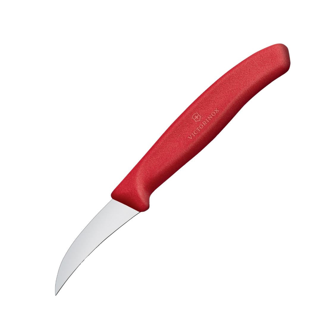 Victorinox Shaping Knife Curved Blade Red 8cm - CX744 Victorinox