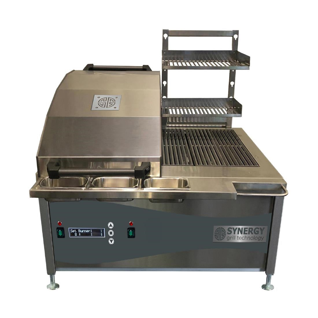 Synergy Grill Electric Chargrill Oven with Single Lid CGO900DUALE - CX889 Synergy Grill