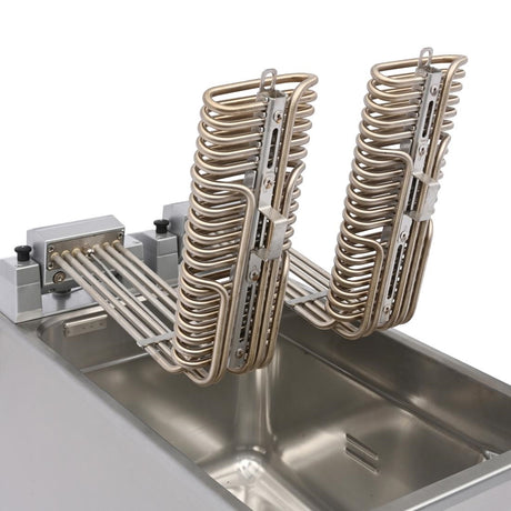 FriFri Touch 412 Electric Free Standing Single Tank Filtration Fryer TL412M31G0 - CX896 Freestanding Electric Fryers FriFri