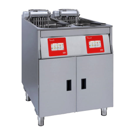 FriFri Touch 622 Electric Free Standing Twin Tank Filtration Fryer TL622H32G0 - CX898 Freestanding Electric Fryers FriFri