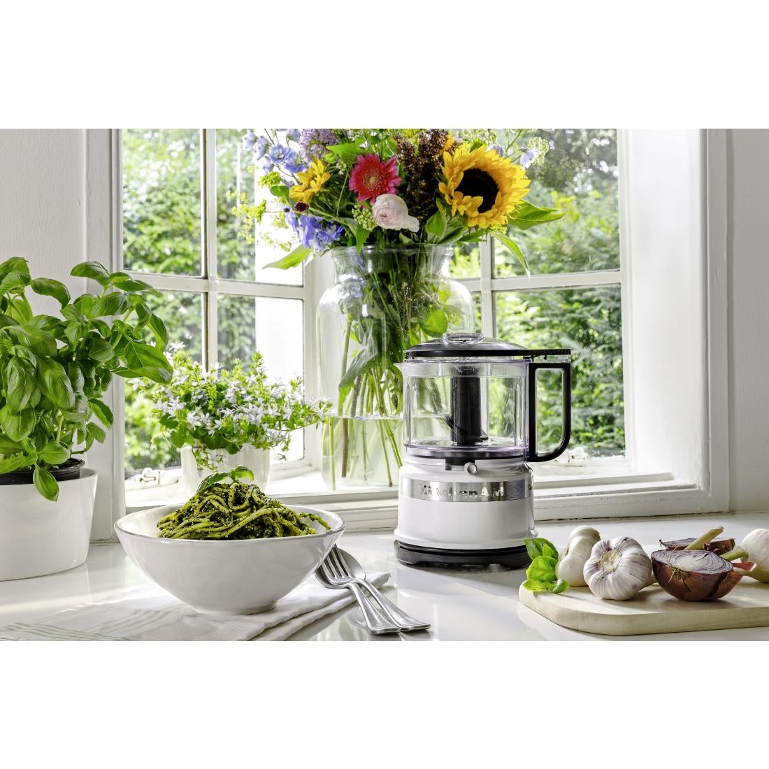 KitchenAid Classic Mini Chopper 5KFC3516BWH - CX930 Kitchenaid