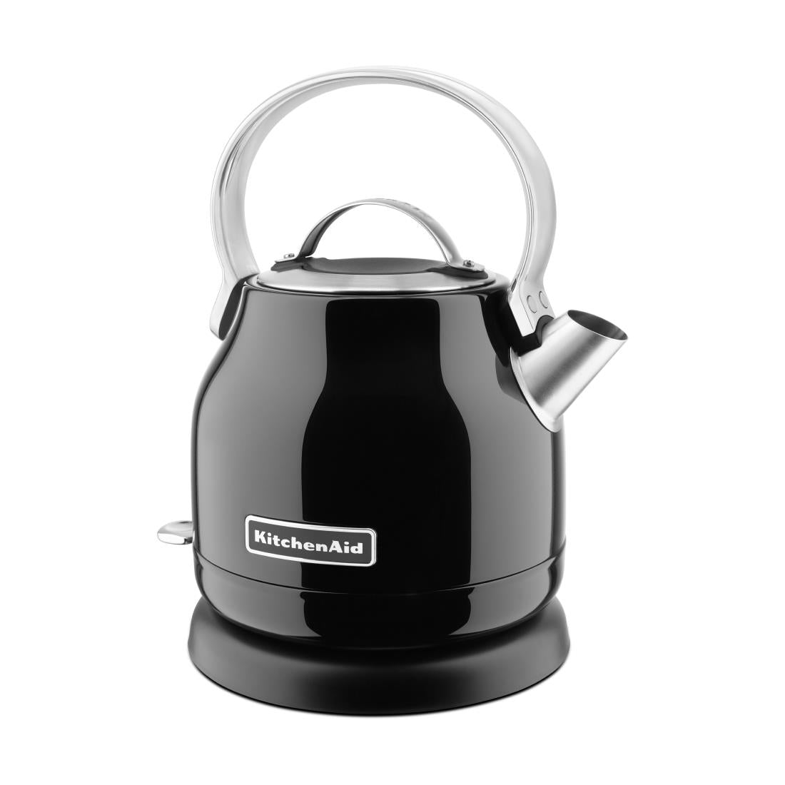 KitchenAid Classic Kettle Black 1.25Ltr 5KEK1222BOB - CX938 Kitchenaid