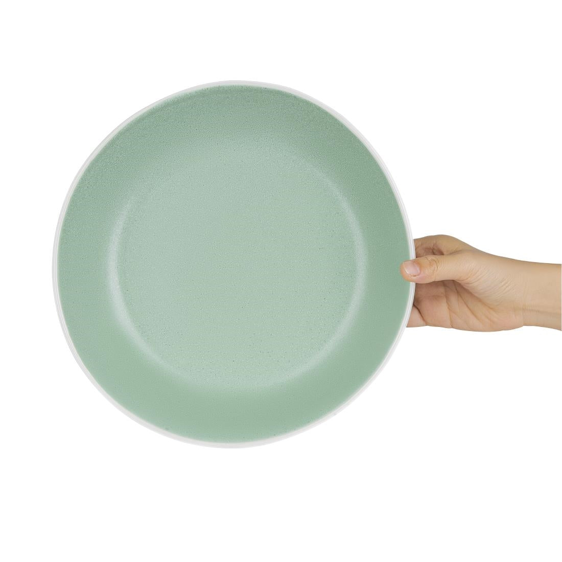 Olympia Chia Green Coupe Bowl 265mm 10.5" (Box 4) - CX955 Bowls Olympia