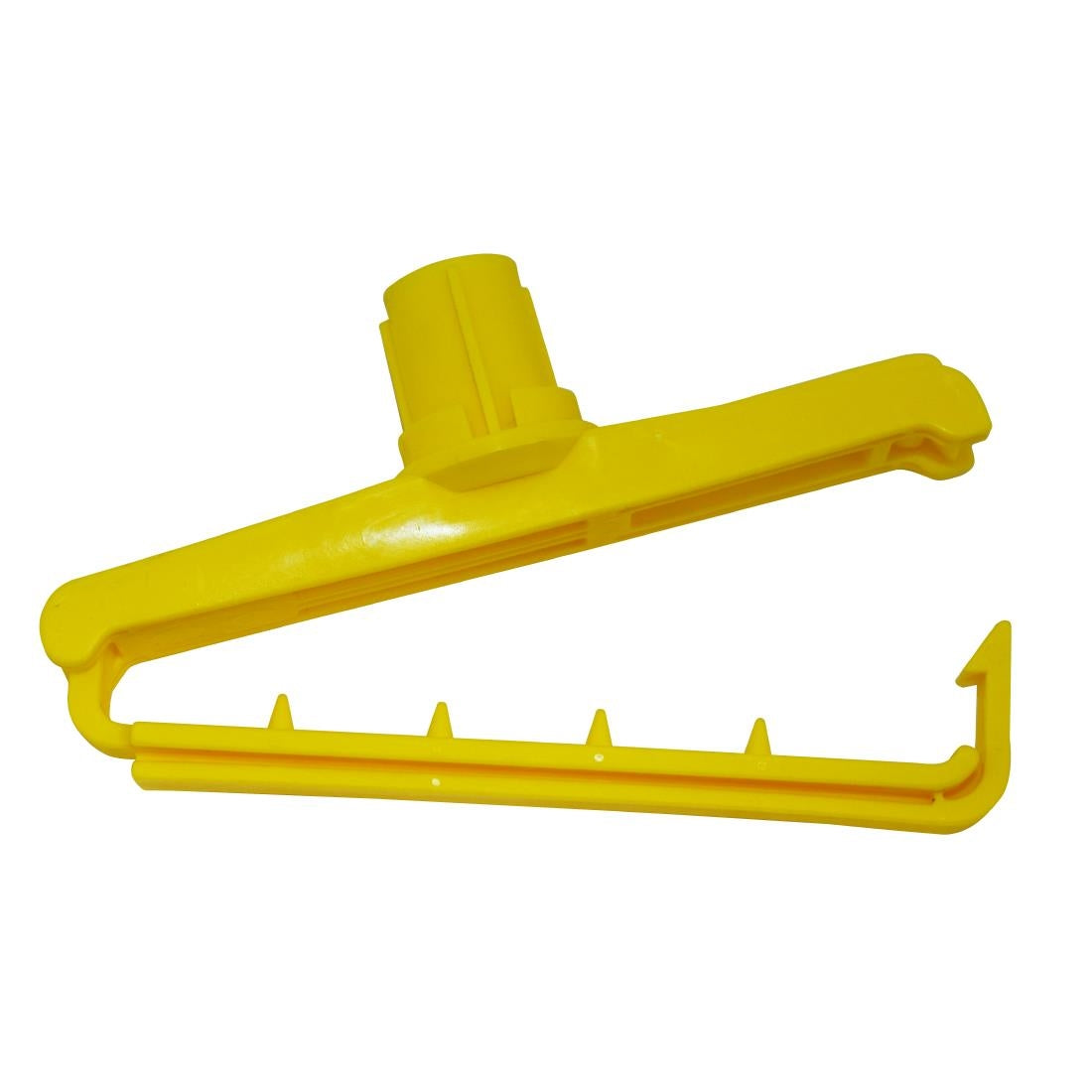 SYR Clip-It II Kentucky Mop Holder Yellow (Pack of 10) - CX992 Scot Young