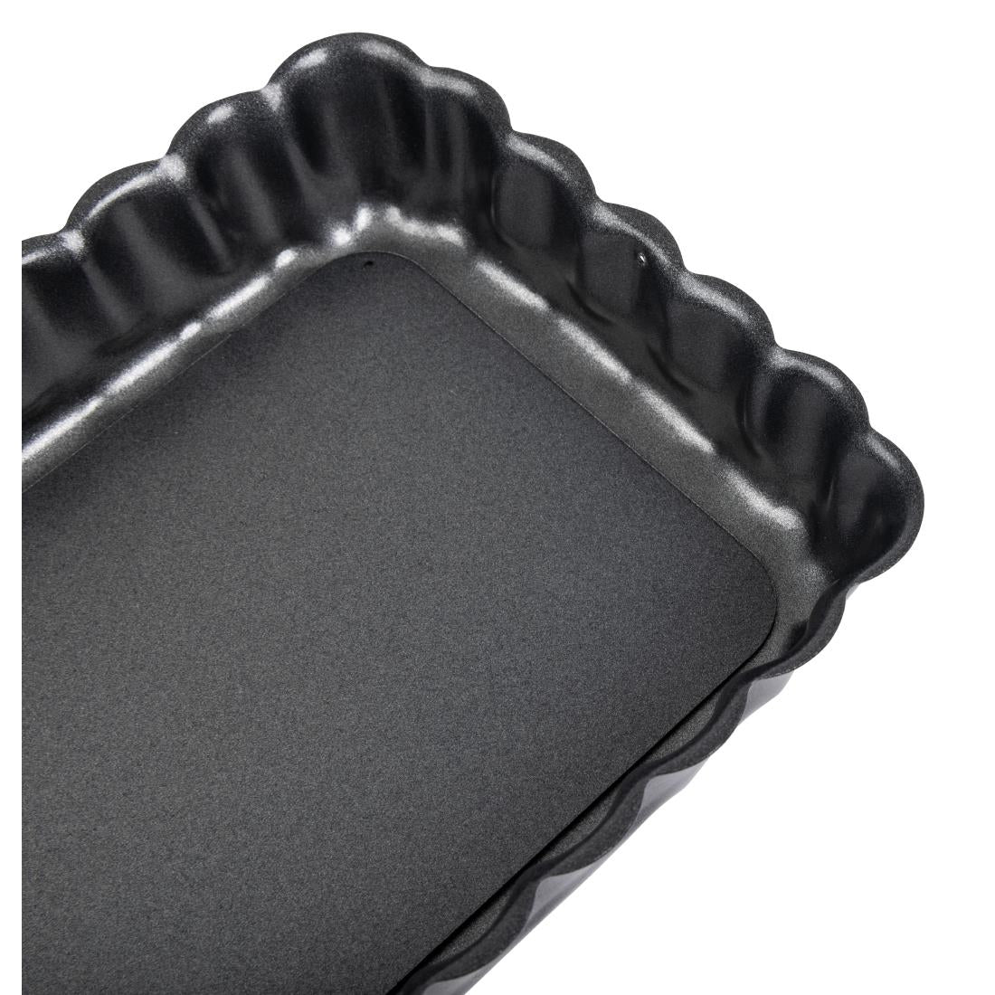 De Buyer Non-Stick Rectangular Tart Mould With Removable Base 36 cm - CY117 De Buyer