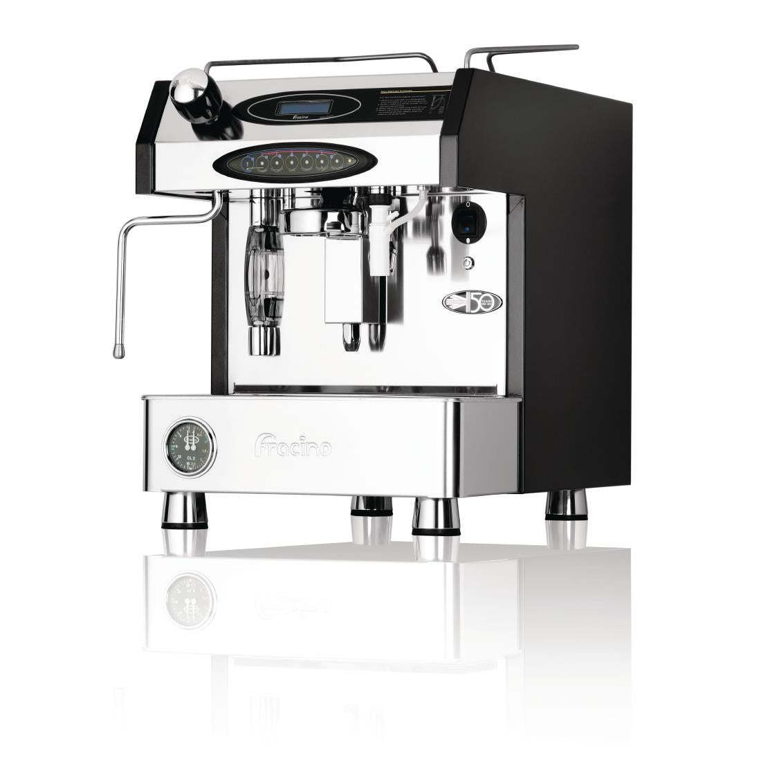 Fracino Velocino1 Espresso Coffee Machine with Milk Fridge - CY133 1 Group Espresso Coffee Machines Fracino