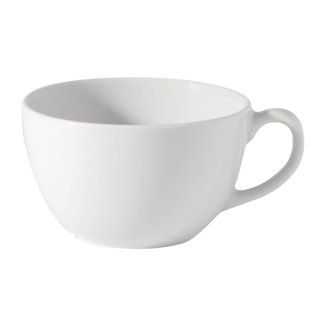 Utopia Titan Bowl-Shaped Cups White 340ml (Pack of 36) - CY487 Cups and Mugs Utopia
