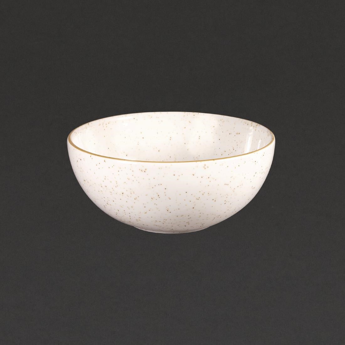 Churchill Stonecast Noodle Bowl Barley White 183mm (Pack of 6) - CY735 Bowls Churchill