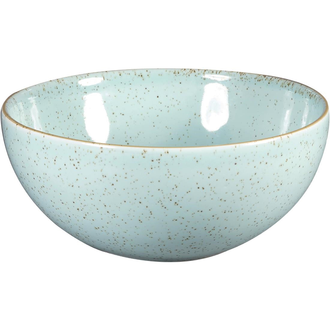 Churchill Stonecast Noodle Bowl Duck Egg Blue 183mm (Pack of 6) - CY736 Bowls Churchill