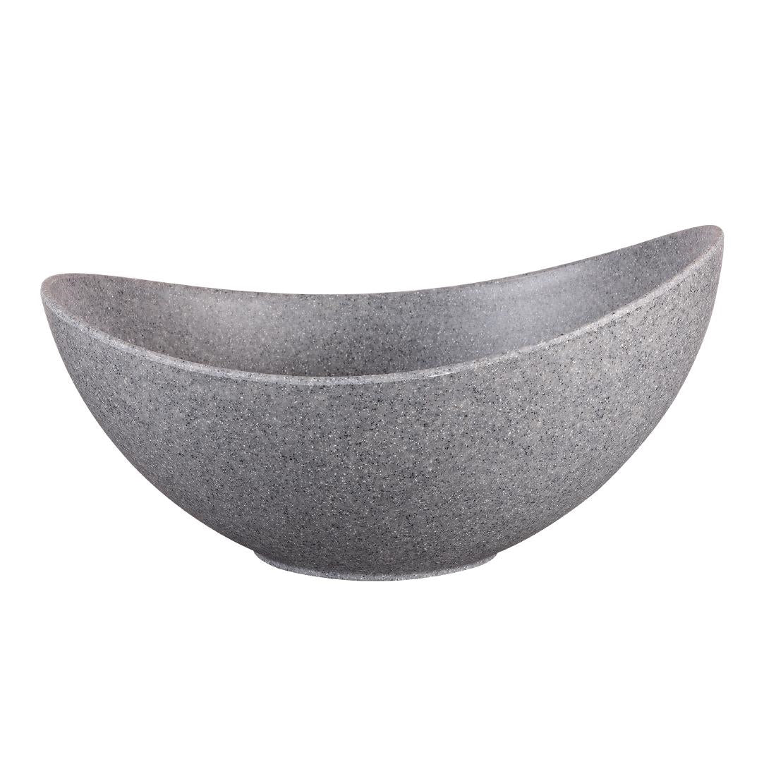 Churchill Melamine Moonstone Bowl Granite 355mm (Pack of 2) - CY770 Bowls Churchill
