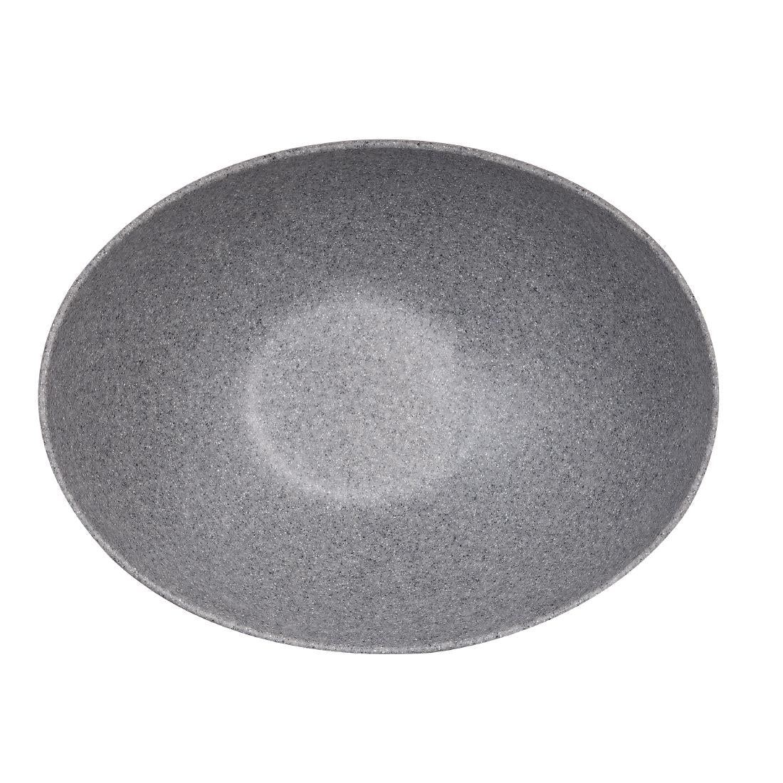 Churchill Melamine Moonstone Bowl Granite 355mm (Pack of 2) - CY770 Bowls Churchill