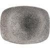 Churchill Studio Prints Raku Rectangular Plate Quartz Black 261mm (Pack of 12) - CY907 Plates Churchill
