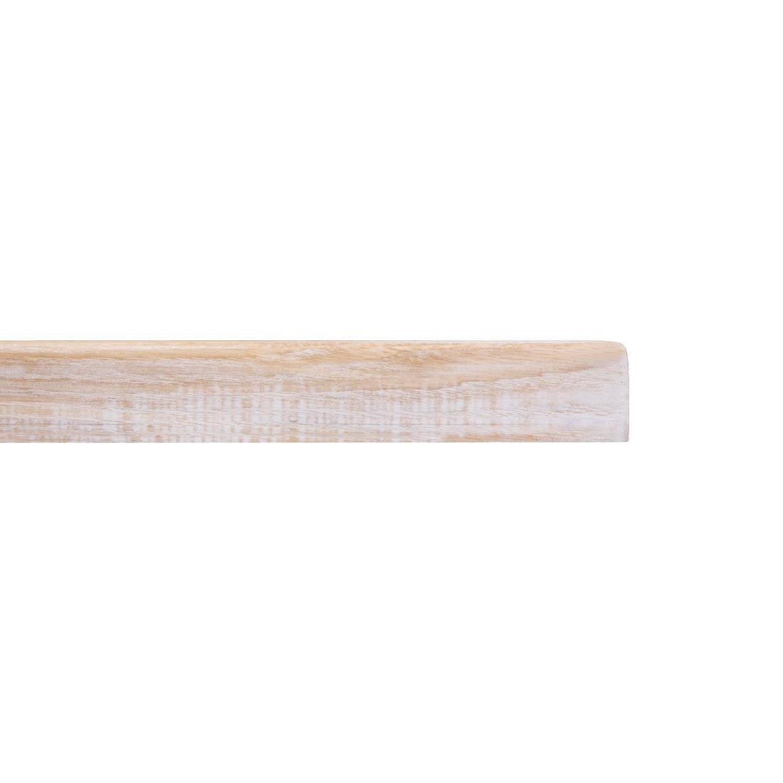 Bolero Pre-drilled Square Table Top Vintage White 700mm - CY951 Wood Effect Table Tops Bolero